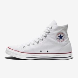 NEW! White High Top Converse